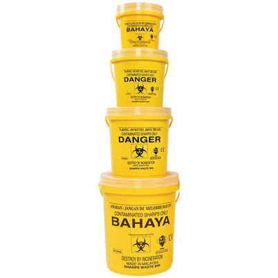 ظروف تیز دفع تزریق در بیمارستان