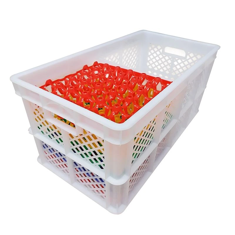 جعبه تخم مرغ پلاستیکی تاشو با سینی 30 سوراخ