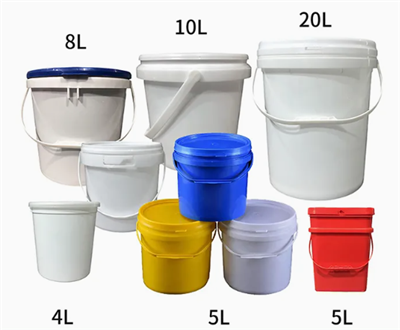 سطل دور پلاستیکی ضخیم